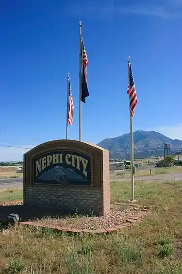 Nephi city, Juab county Utah, 2007