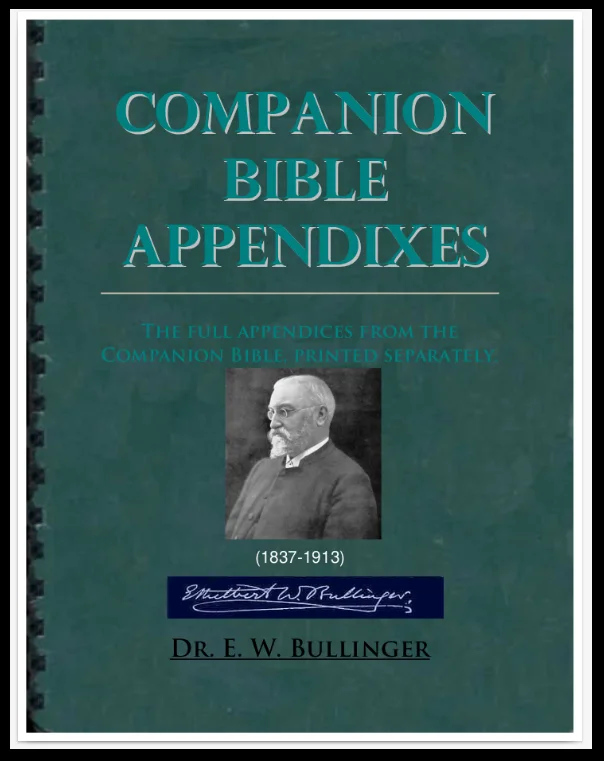 image of Companion Bible: 198 appendices