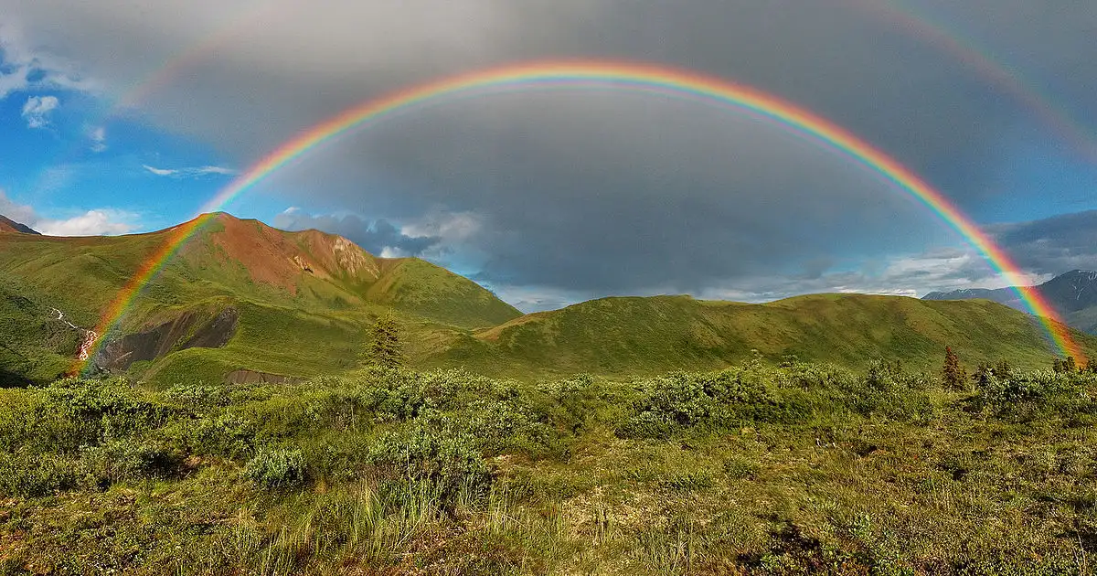 God's double rainbows