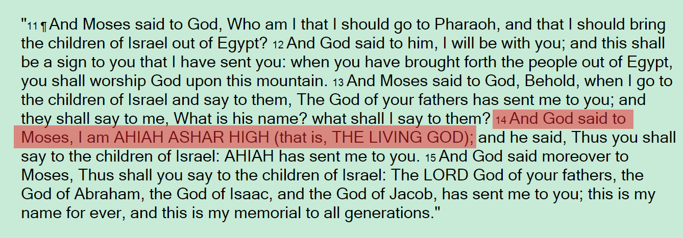 Screenshot of the Lamsa bible, translated from the 5th century Aramaic Peshitta text.